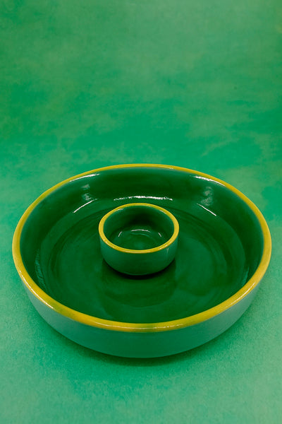 SALADEIRA/ PETISQUEIRA TURQUSA